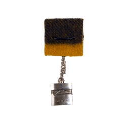 Hermes Rocabar Mini Flask Keychain Charm Pendant
