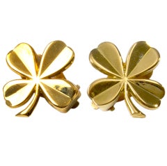 Chanel Gold Clip-on Earrings