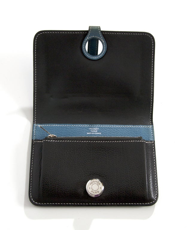 Women's or Men's Hermes Dogon Compact Wallet Portfeuille