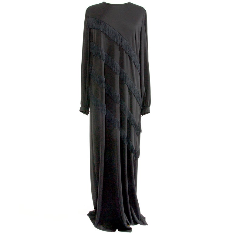 Vestido de noche Couture Prince Carmino Negro