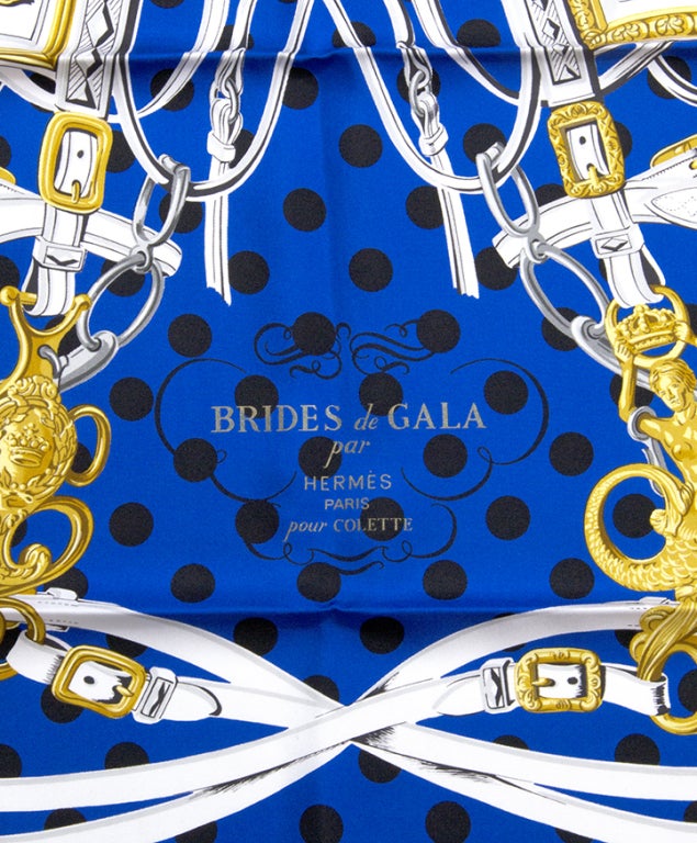 Women's Hermes Paris for Colette, Carré brides de Gala