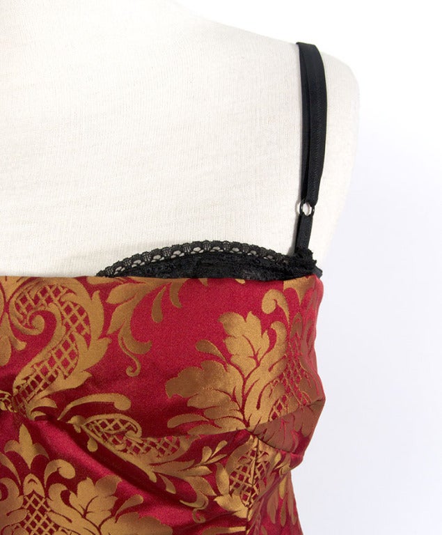 Dolce & Gabbana silk and lace corset top 1