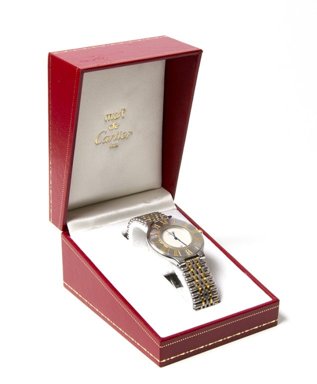 Cartier Mens Watch Must 21 Maxi