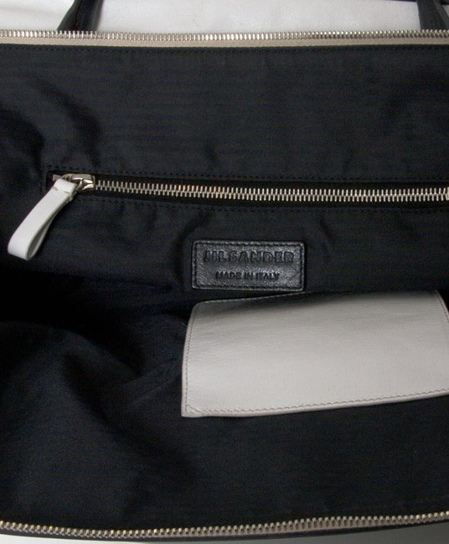 Jil Sander Off-White Tote designed by Raf Simons 4