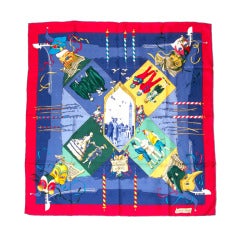 Hermes Carre 90 Foulard Scarf 'Carnaval de Venise'