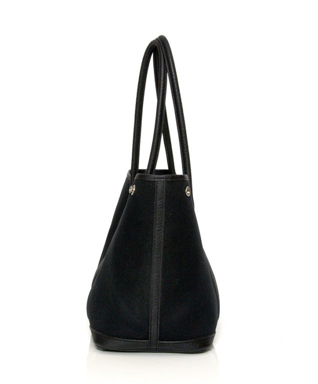 Hermes Garden Party GM Black Tote Bag at 1stdibs Hermes Garden Party GM Black Tote Bag at 1stdibs