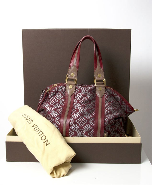 Louis Vuitton 'Aviator' Burgundy Bag Limited Ed. 1