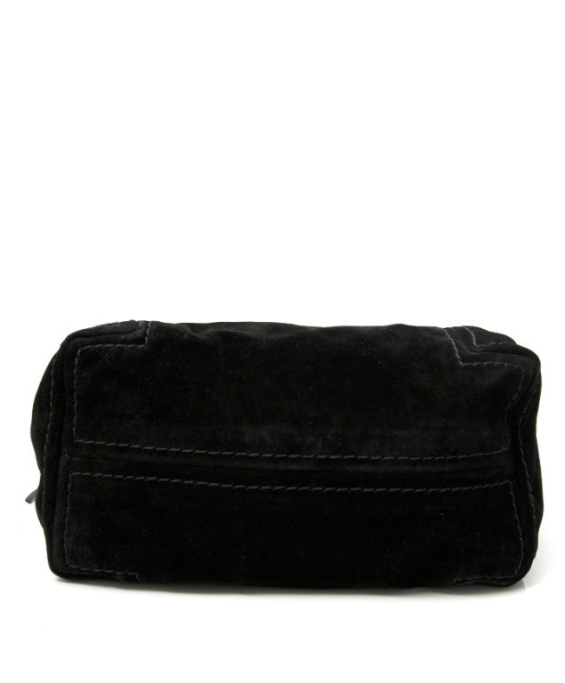  Jimmy Choo - Sac hobo en daim noir Pour femmes 