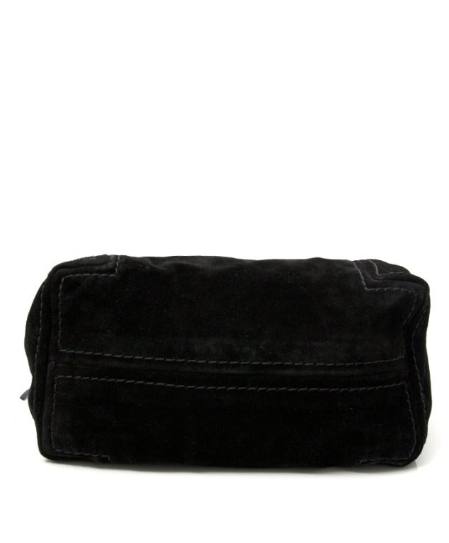 black suede bags