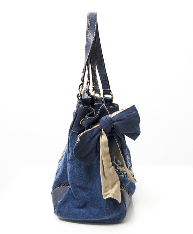 blue juicy couture bag