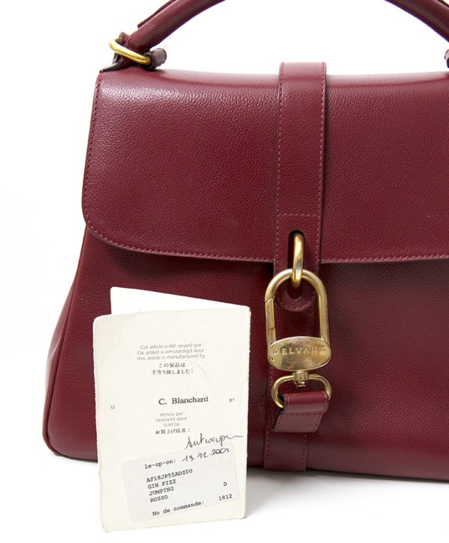 Delvaux 'Gin Fizz' Rosso 1