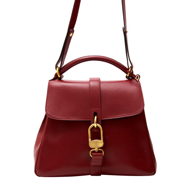 Delvaux 'Gin Fizz' Rosso