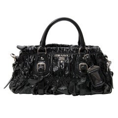 Prada Black Patent Purse