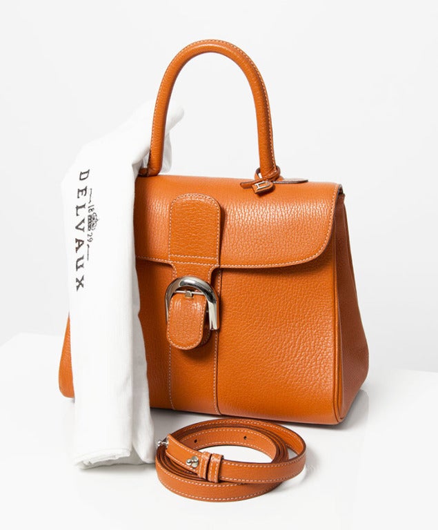 Delvaux 'Brillant' Brown MM Handbag - Delvaux