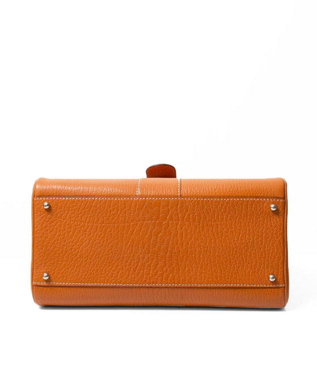 Women's Delvaux Brillant MM Mandarine