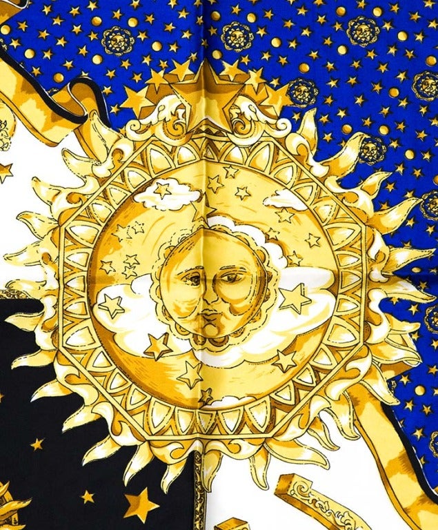 sun and moon scarf