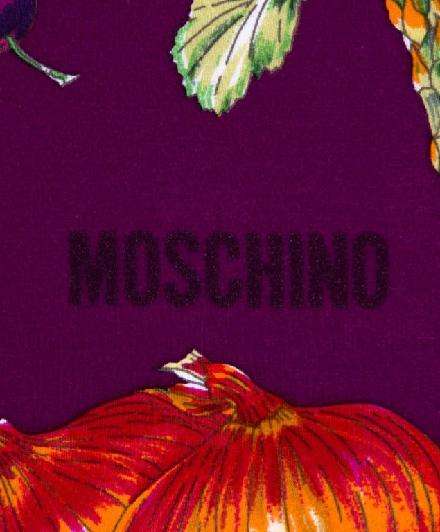 Moschino Multicolor Foulard In Excellent Condition In Antwerp, BE