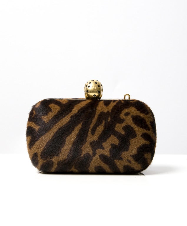 Alexander McQueen Ocelot Clutch 3