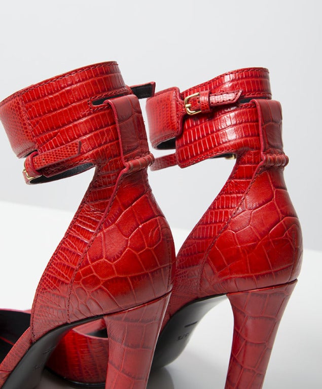 Alexander Wang Ankle Cuff Heels In New Condition In Antwerp, BE