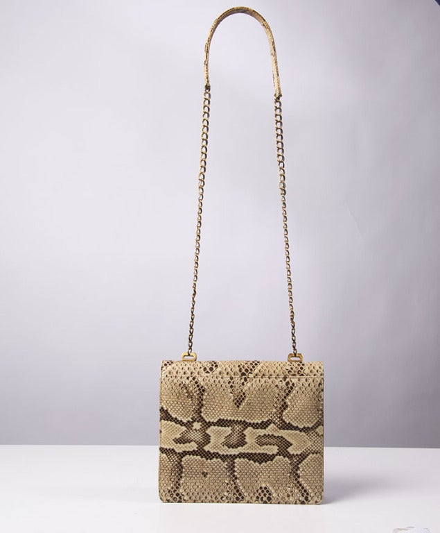 vintage snakeskin purse