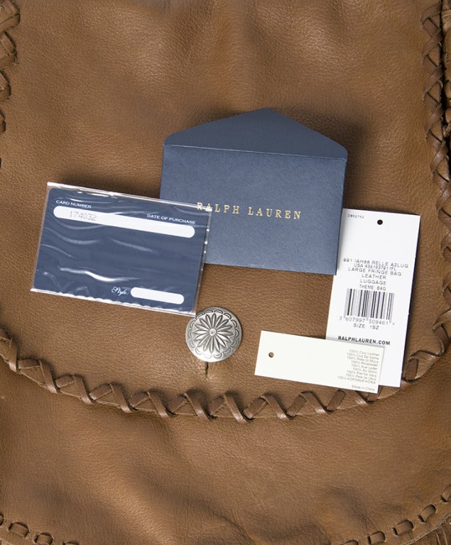 Ralph Lauren Große Fransen-Gepäcktasche 1