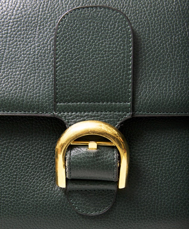 Delvaux Green Handbag 1