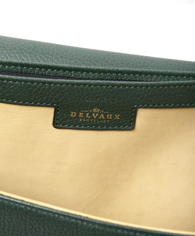 Delvaux Green Handbag 2