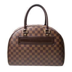 Louis Vuitton Brown Monogram Bowling Bag