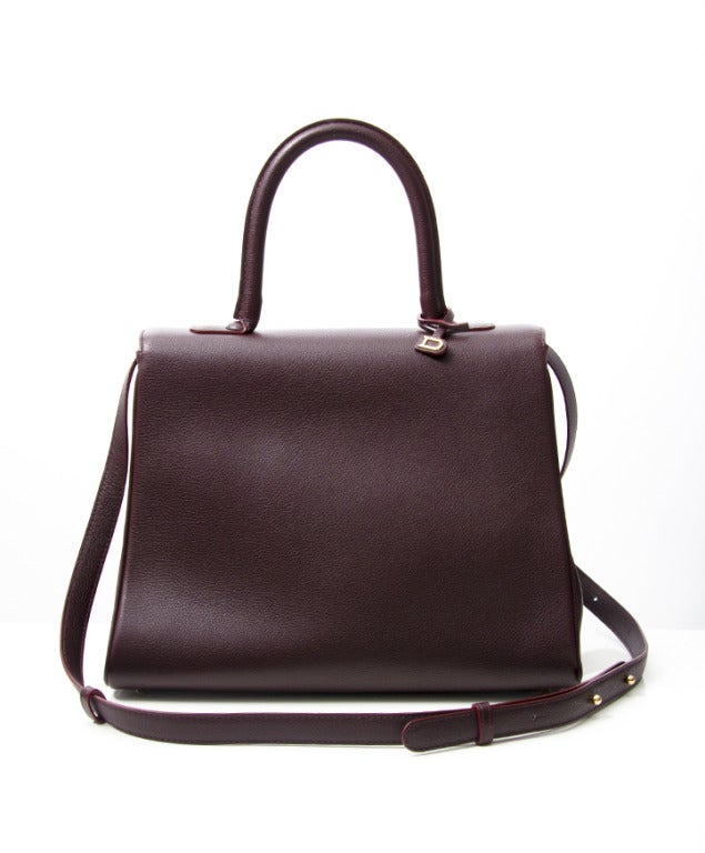 Women's Delvaux Brillant MM Burgundy