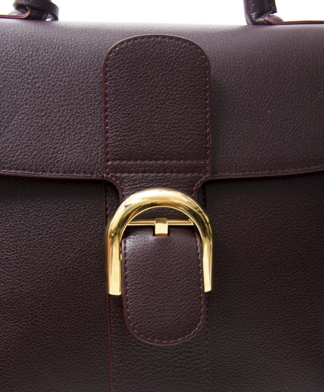 Delvaux Brillant MM Burgundy 3