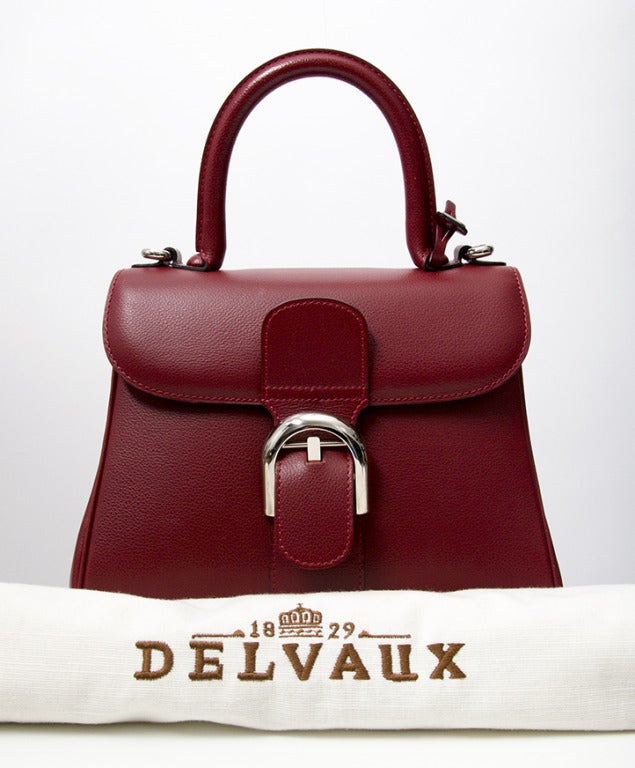 Delvaux 'Brillant' Brown MM Handbag - Delvaux