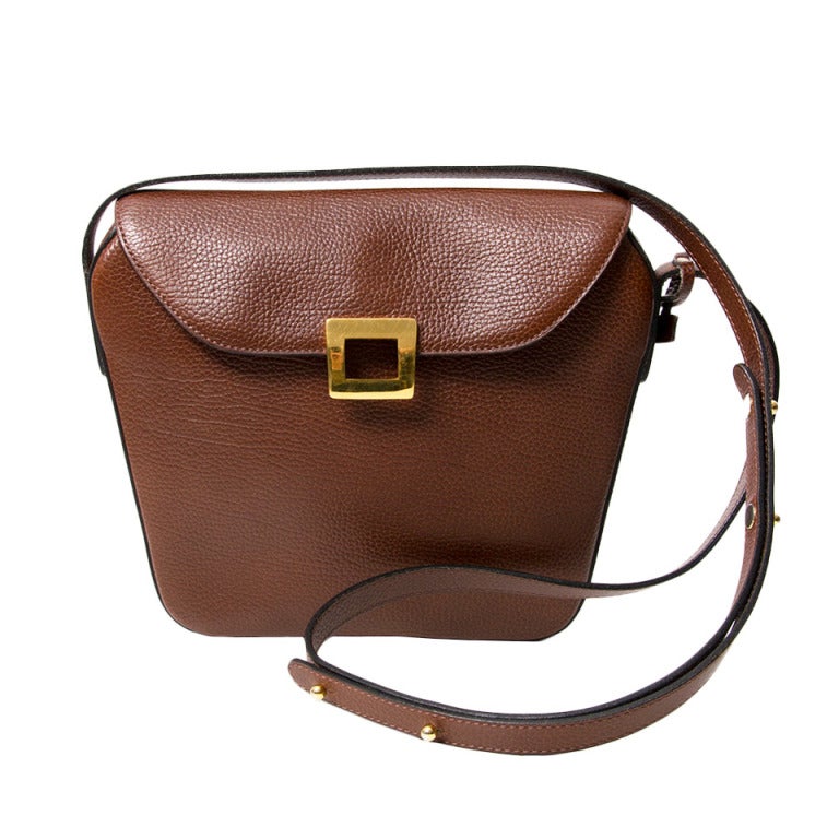 Delvaux Brown Cross Body Bag