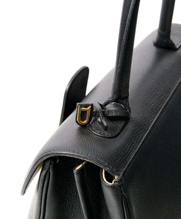 Delvaux Brillant MM Black Gold 2