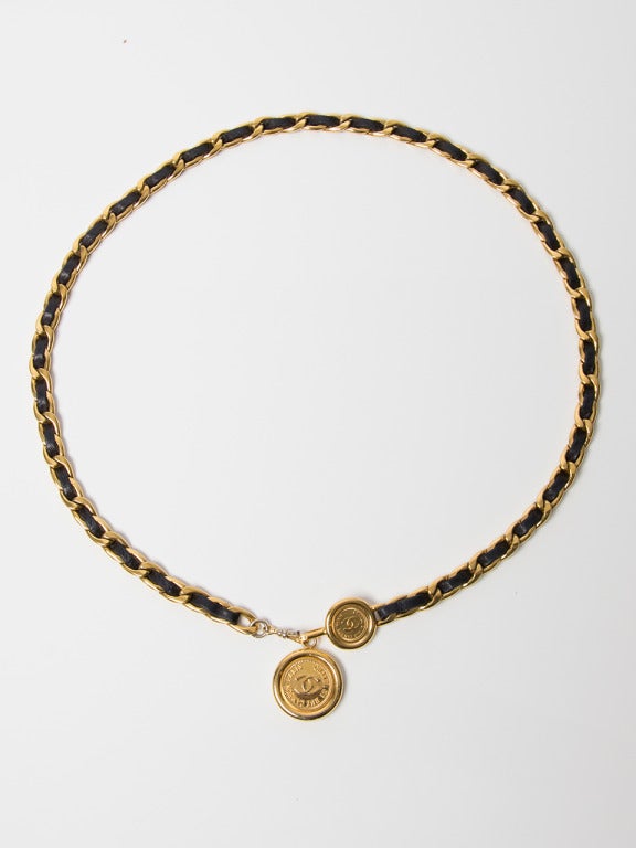 Chanel Gold Chain Belt 1