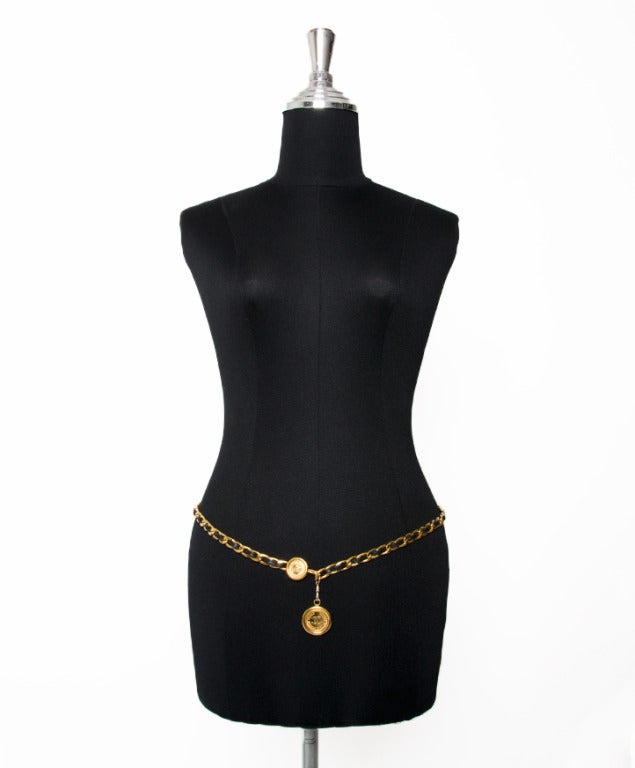 Chanel Gold Chain Belt 2