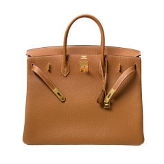 BRAND NEW Hermes Birkin Togo Gold 40cm
