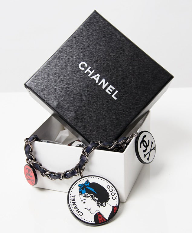 Chanel Multicolor Charm Necklace 1