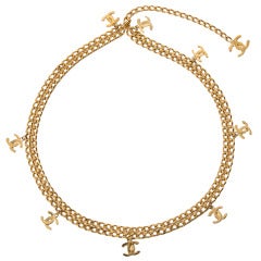 Chanel Golden Charm Belt