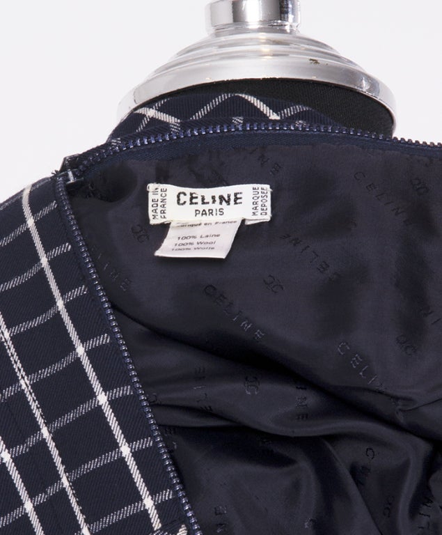Celine Skirt suit with knee-length pleated skirt 6
