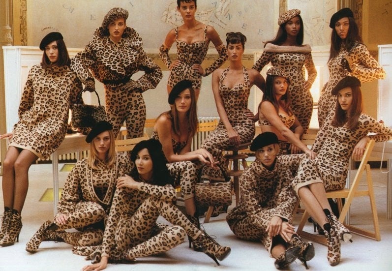  AZZEDINE ALAIA veste en fausse fourrure léopard avec fermeture grenouille Pour femmes 