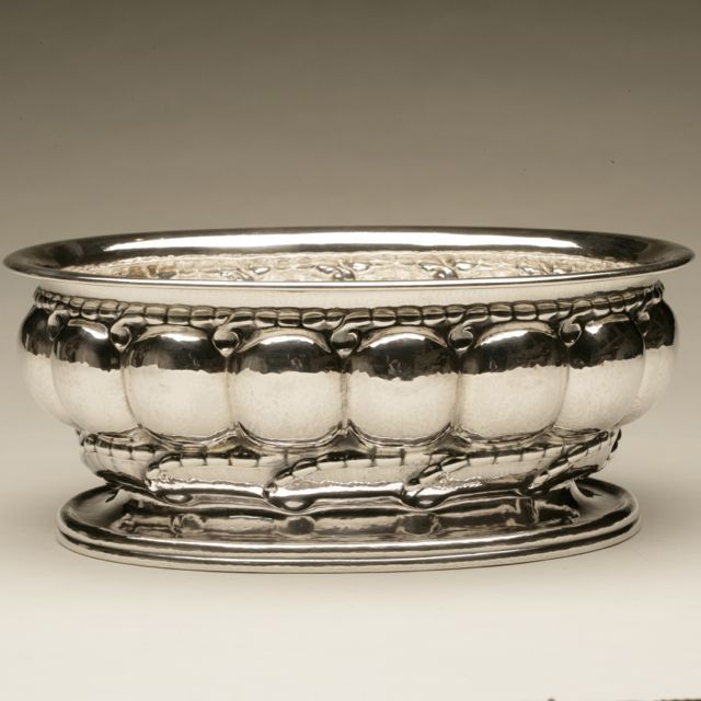 Georg Jensen Large "Melon" Centerpiece Bowl, No. 189
