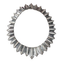 Antonio Pineda Zig-Zag Sterling Silver Necklace