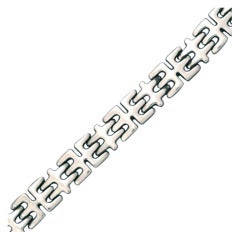 Georg Jensen Sterling Silver Bracelet no. 103 designed by Edvard Kindt-Larsen