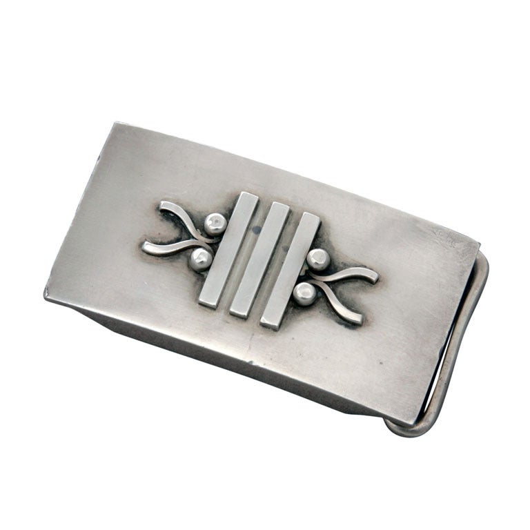 Georg Jensen Belt Buckle, no. 69