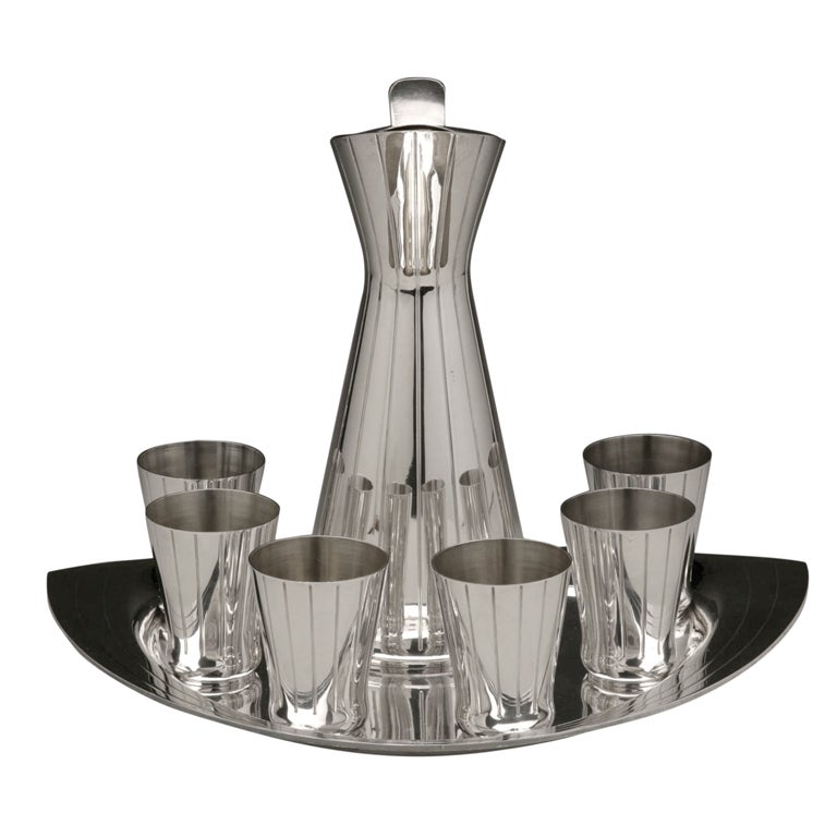 Mid-Century Modern Cocktail Set For Sale