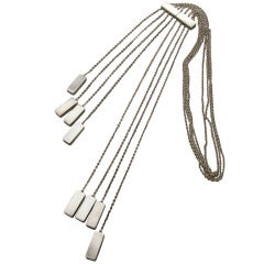 Georg Jensen 8 Chime Necklace by Astrid Fog No.120B