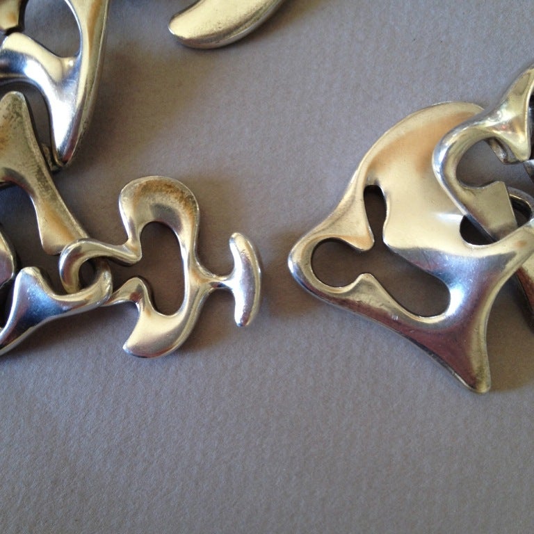 Georg Jensen Necklace No. 89 by Henning Koppel In Excellent Condition In San Francisco, CA