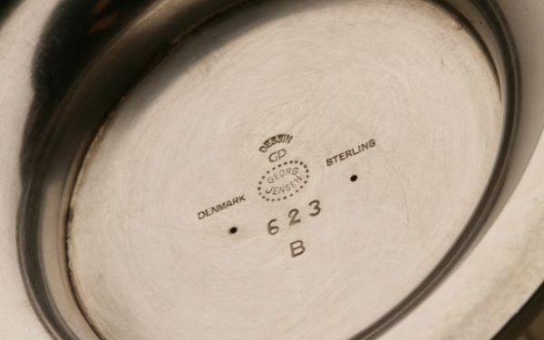 Georg Jensen Art Deco Candelabrum, No. 623b