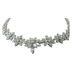 Elegant diamond necklace