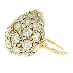 Diamond Encrusted Egg Ring